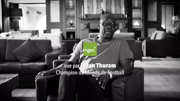 Vidéo vignette Lilian Thuram et MGEN Lilian Thuram