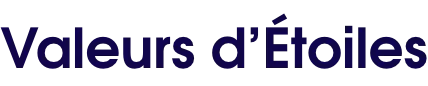 Logo Valeurs d'étoiles